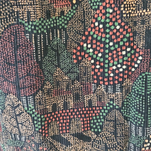 Vintage high waisted corduroy midi skirt - Picture 8 of 10